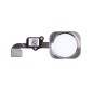 Bouton home blanc-argent + nappe - iPhone 6S