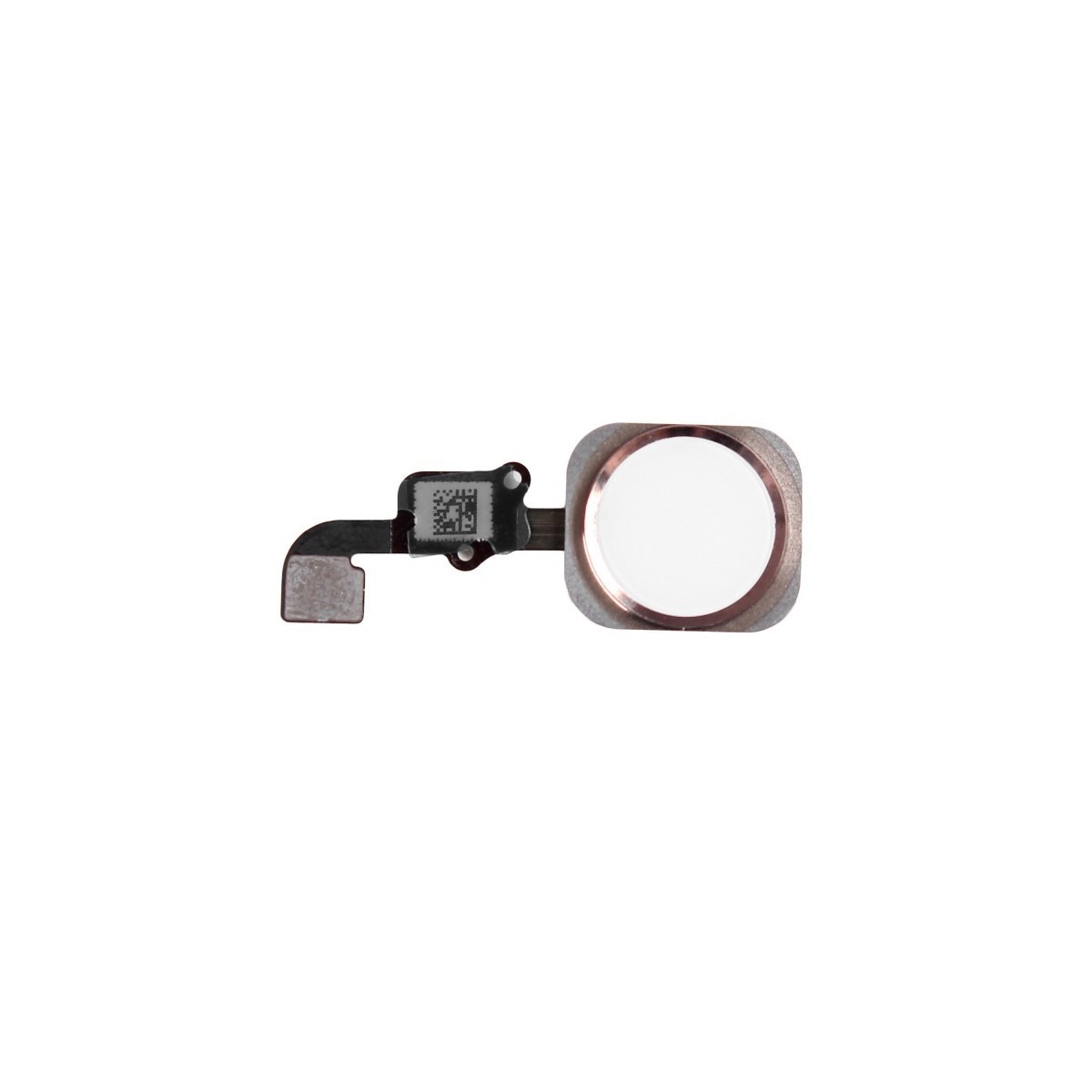 Bouton home blanc-rose + nappe - iPhone 6S / 6S Plus