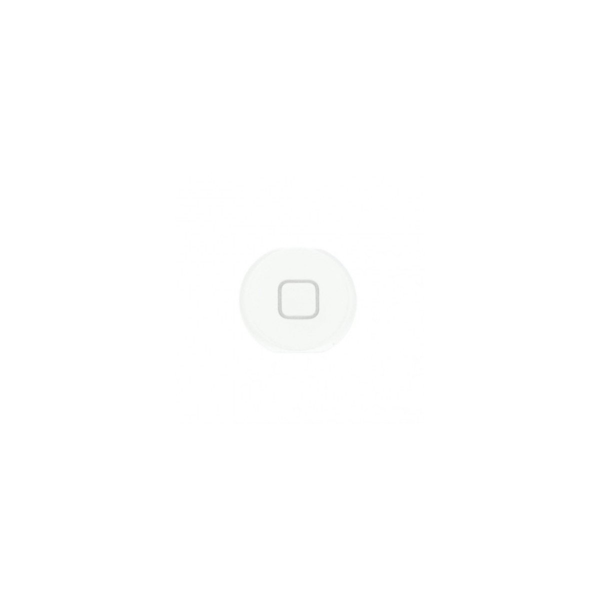 Bouton home + nappe pour iPad 5 / Mini 2/3 Blanc