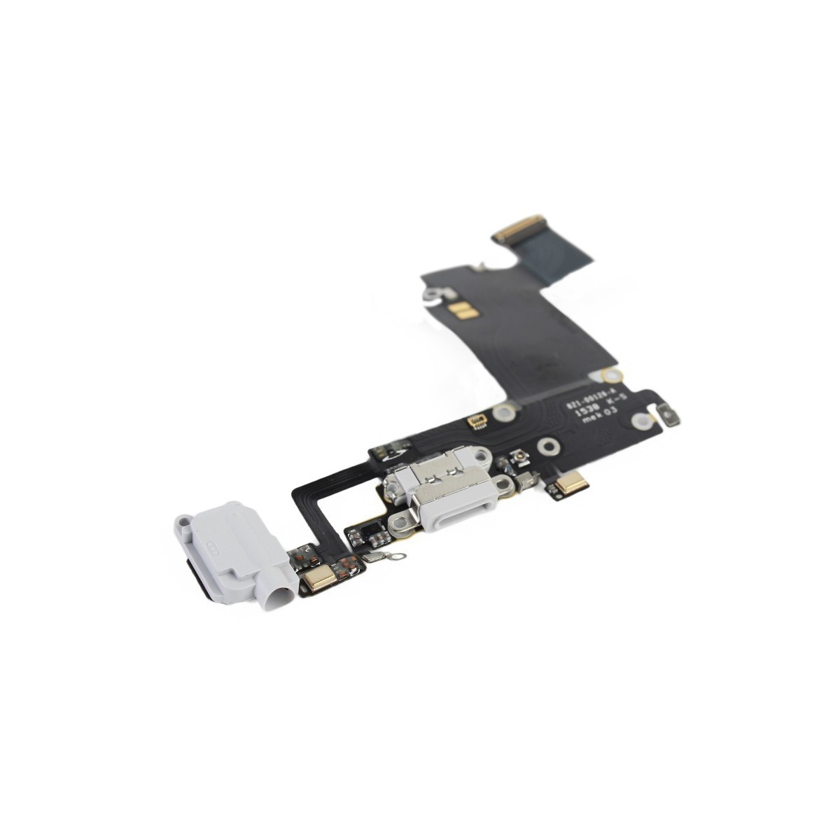 Nappe jack écouteur + connecteur de charge iPhone 6s Plus Blanc