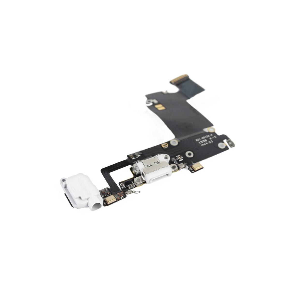 Nappe jack écouteur + connecteur de charge iPhone 6s Plus Blanc