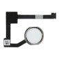 Bouton home + nappe Pour Pour iPad Air 2 Blanc