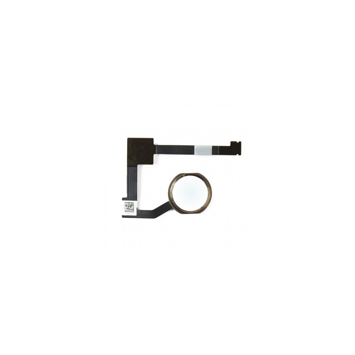 Bouton home + nappe iPad 6/ Air 2 Or