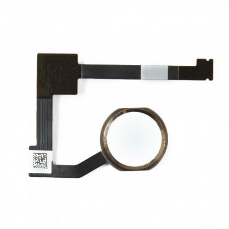 Bouton home + nappe iPad Air 2 Or