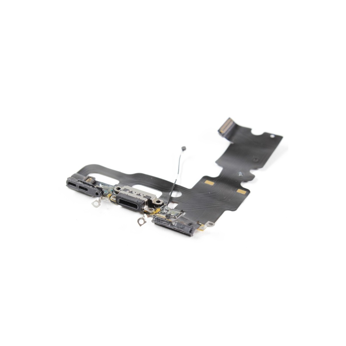 Nappe flex noir dock connecteur de charge iPhone 7