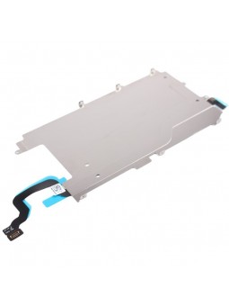 Plaque métal LCD + nappe bouton home pour iPhone 6
