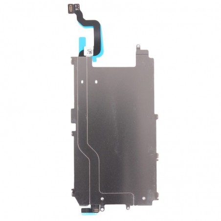 Plaque métal LCD + nappe bouton home pour iPhone 6