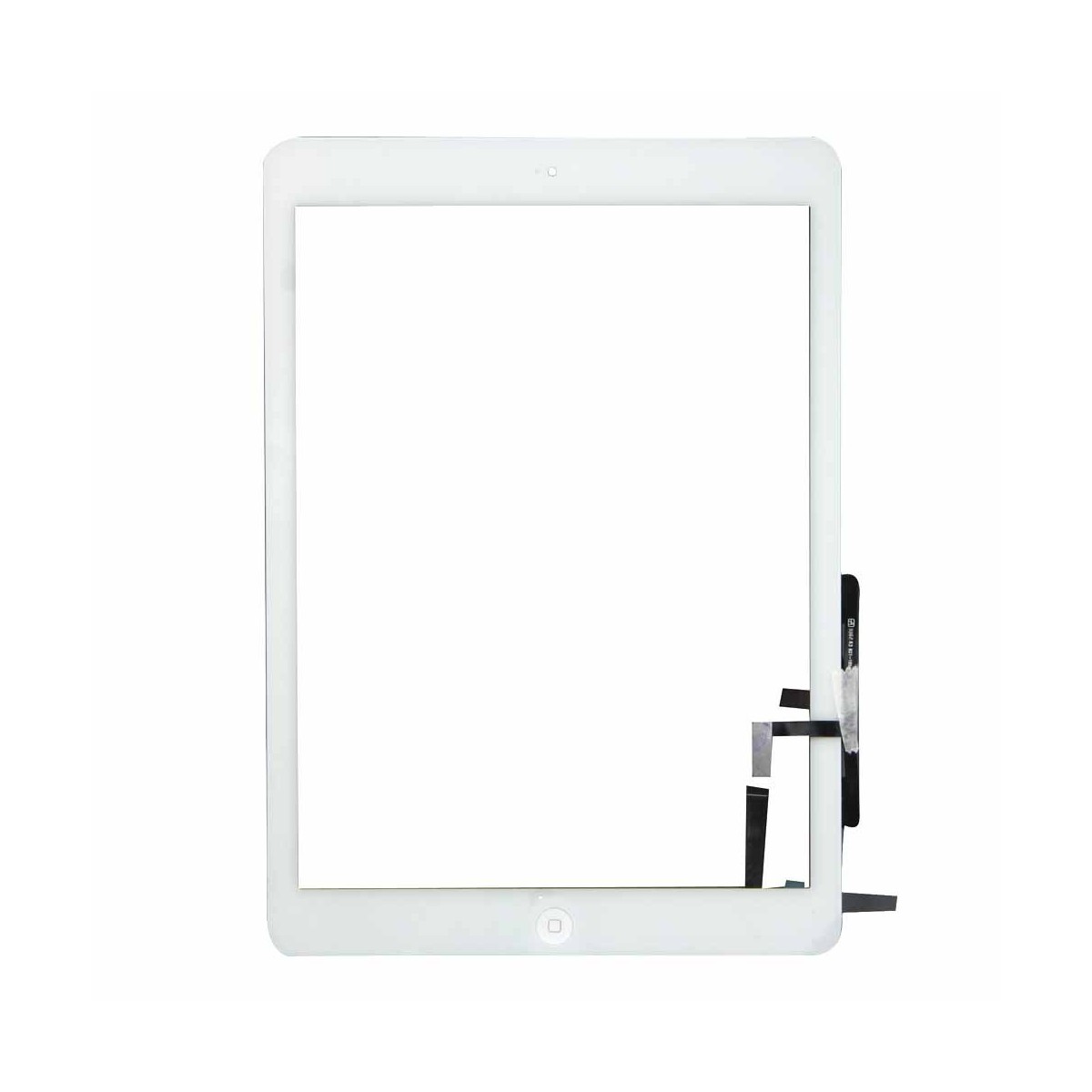 Vitre Tactile pour iPad Air Blanc Pré Assemblée