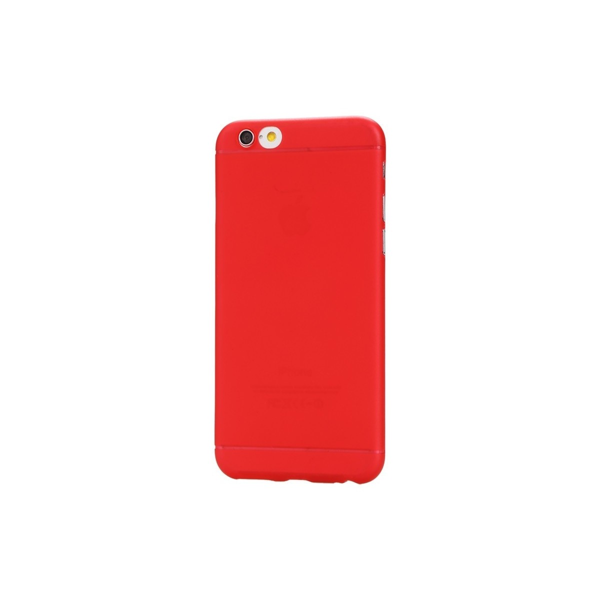 Coque Ultra Slim Translucide pour iPhone 6/6S Rouge