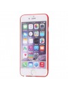 Coque Ultra Slim Translucide pour iPhone 6/6S Rouge