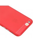 Coque Ultra Slim Translucide pour iPhone 6/6S Rouge