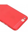 Coque Ultra Slim Translucide pour iPhone 6/6S Rouge