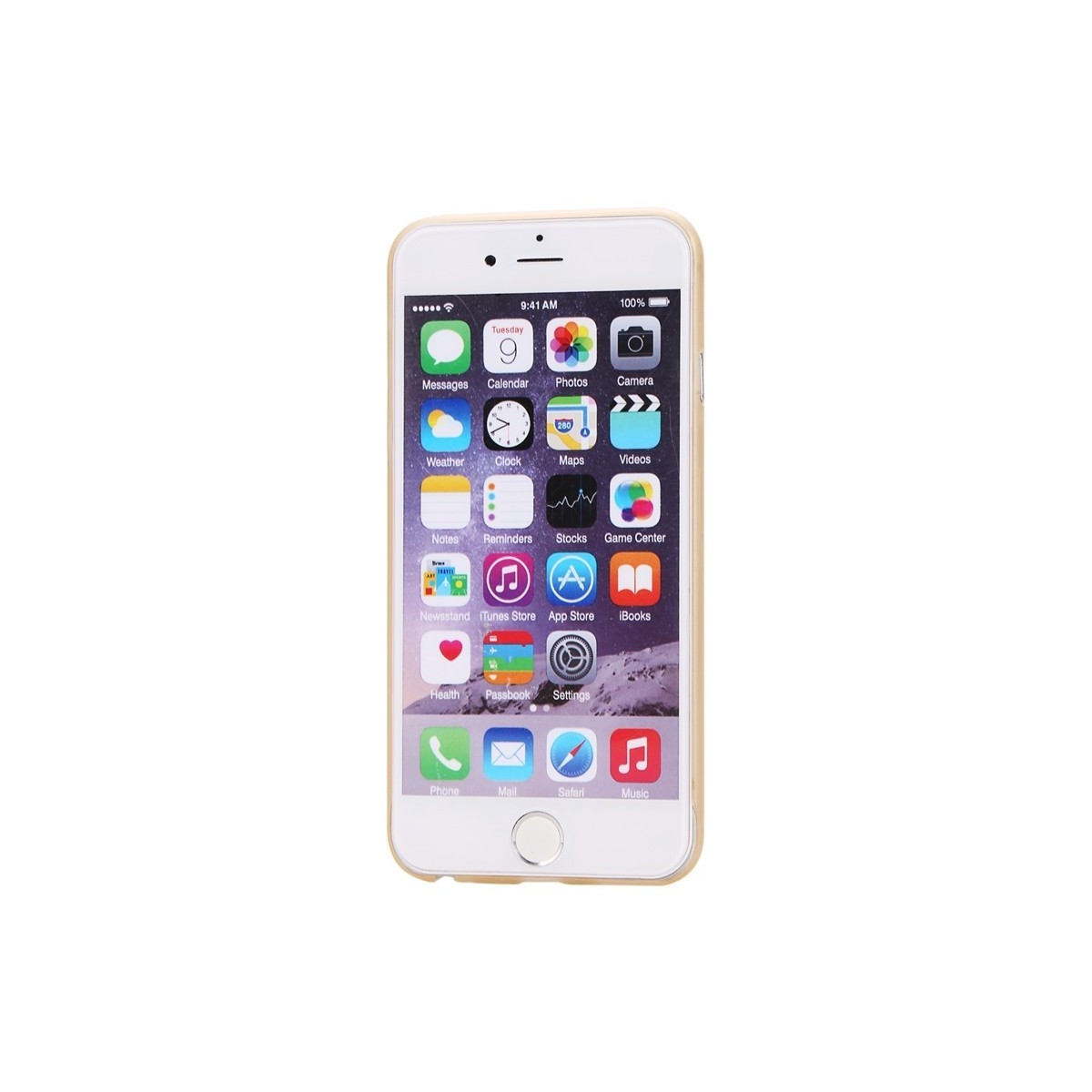 Coque Ultra Slim Translucide pour iPhone 6/6S Orange
