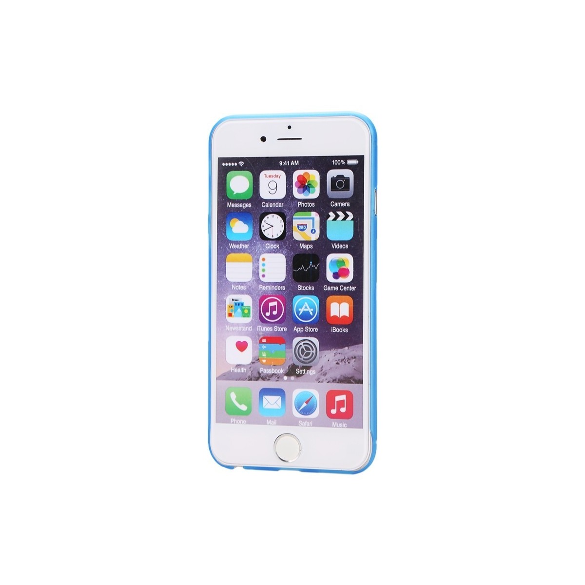 Coque Ultra Slim Translucide pour iPhone 6/6S Bleu