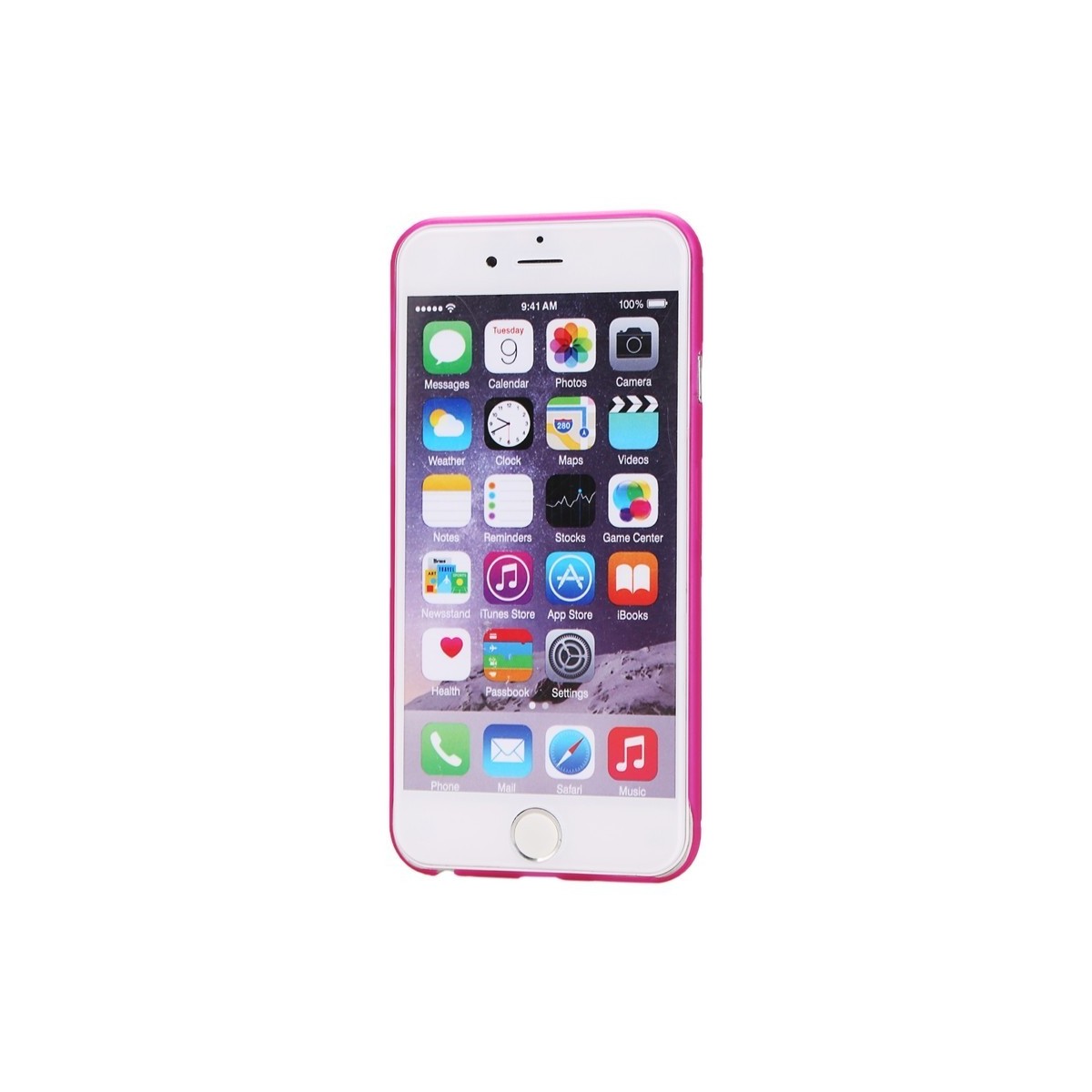 Coque Ultra Slim Translucide pour iPhone 6/6S Rose