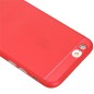 Coque Ultra Slim Translucide pour iPhone 6/6S Plus Rouge