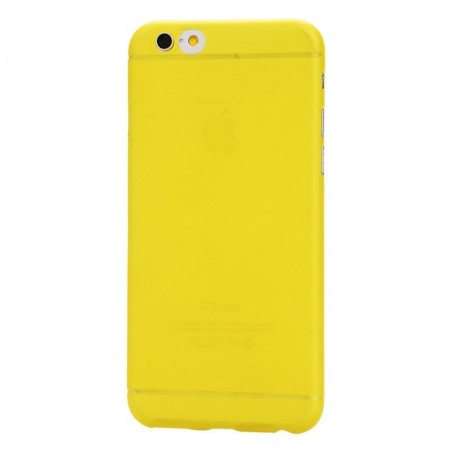 Coque Ultra Slim Translucide pour iPhone 6/6S Plus Jaune