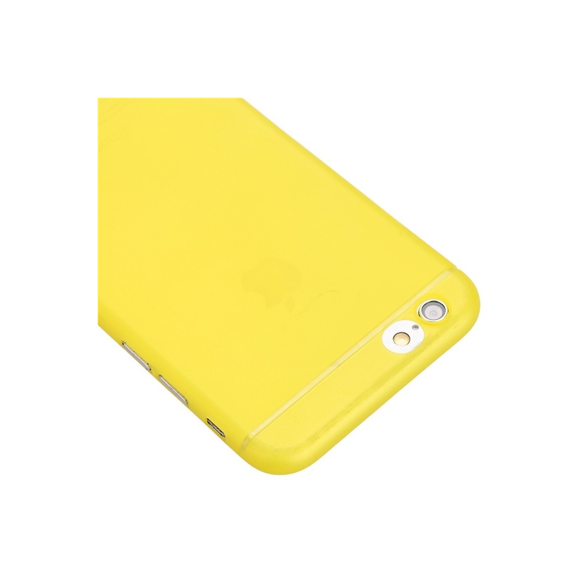 Coque Ultra Slim Translucide pour iPhone 6/6S Plus Jaune