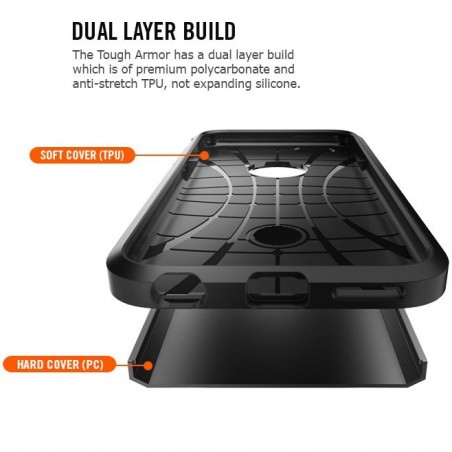 Coque Tough Armor pour iPhone 6/6S Gris