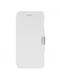 Étui à Clapet Horizontal magnétique pour iPhone 6/6S Blanc
