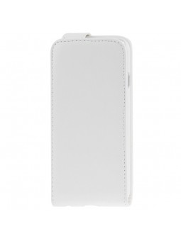 Étui à Clapet Vertical magnétique pour iPhone 6/6S Blanc
