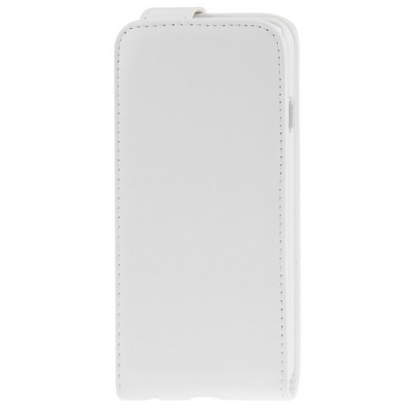 Étui à Clapet Vertical magnétique pour iPhone 6/6S Blanc