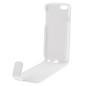 Étui à Clapet Vertical magnétique pour iPhone 6/6S Blanc