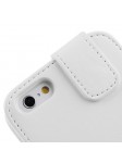 Étui à Clapet Vertical magnétique pour iPhone 6/6S Blanc