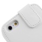 Étui à Clapet Vertical magnétique pour iPhone 6/6S Blanc