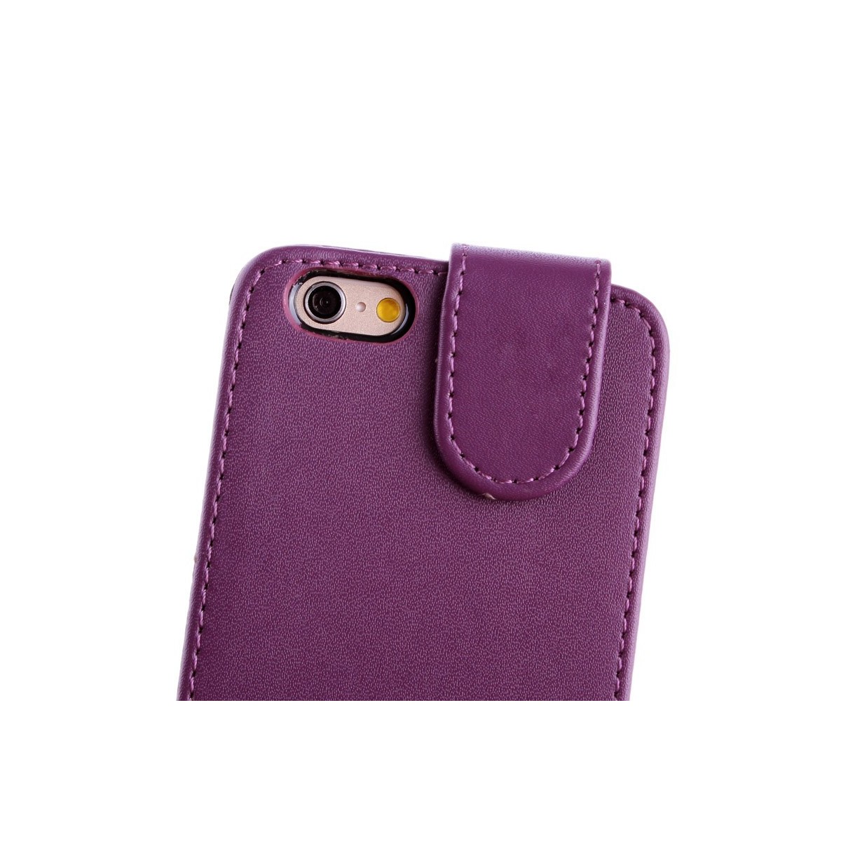 Étui à Clapet Vertical magnétique pour iPhone 6/6S Violet