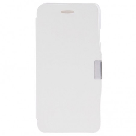 Étui à Clapet Horizontal magnétique pour iPhone 6/6S Plus Blanc