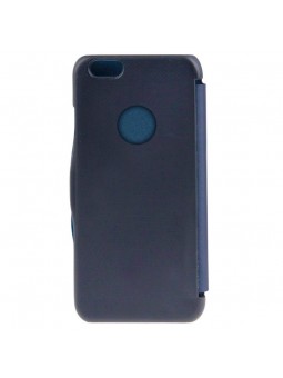 Étui à Clapet Horizontal magnétique pour iPhone 6/6S Plus Bleu Foncé