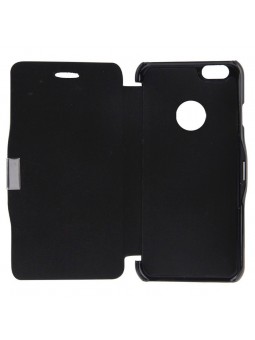 Étui à Clapet Horizontal magnétique pour iPhone 6/6S Plus Noir