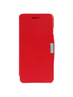 Étui à Clapet Horizontal magnétique pour iPhone 6/6S Plus Rouge