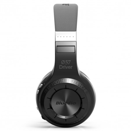 Casque Bluetooth Bluedio H+ (Turbine)  stéréo sans fil écouteur microphone intégré Micro-SD-FM Radio Noir