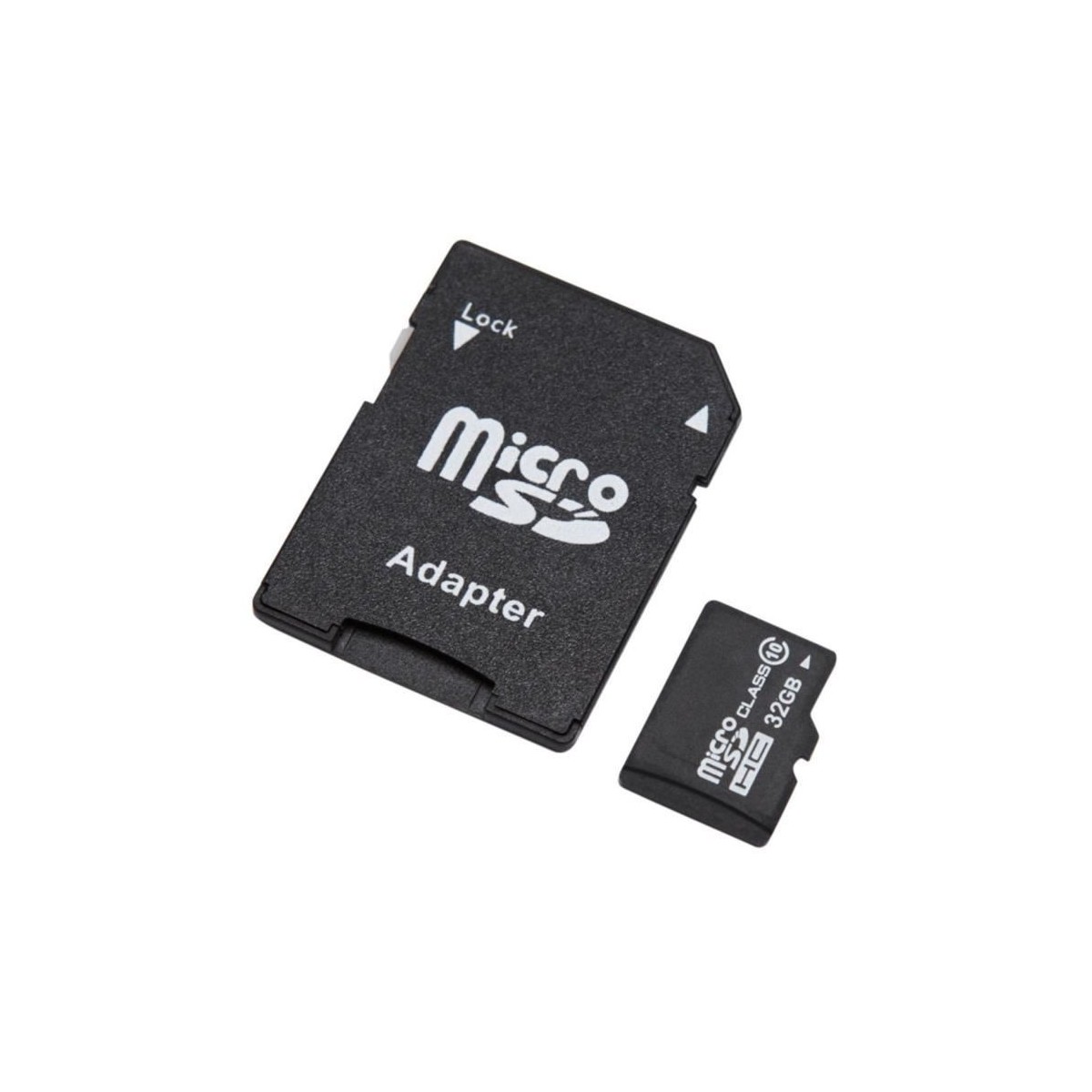Carte Micro Usb 32Gb SDHC CL10 + Adaptateur