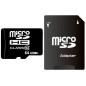 Carte Micro SD 64Gb SDHC CL10 + Adaptateur