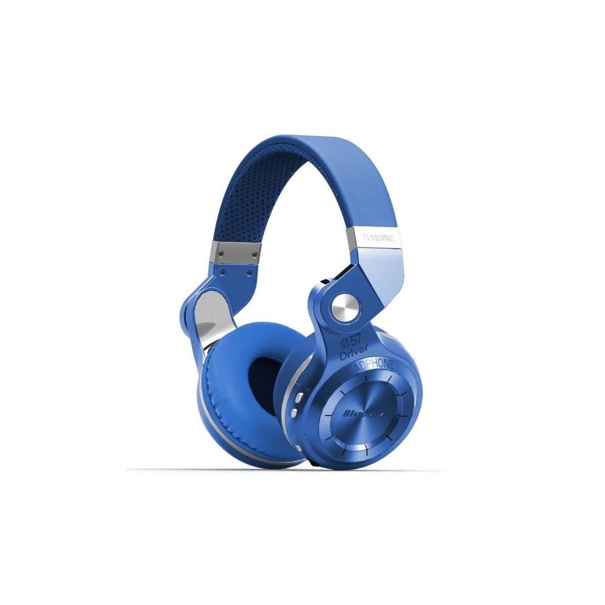 Casque Bluetooth Bluedio T2S stéréo sans fil écouteur microphone intégré Bleu