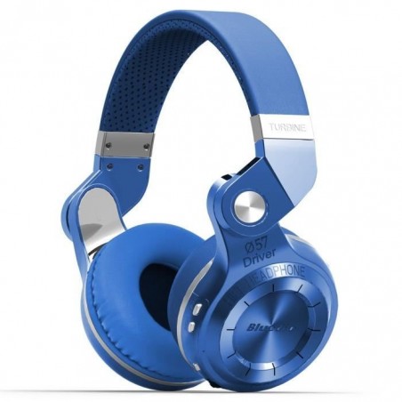 Casque Bluetooth Bluedio T2S stéréo sans fil écouteur microphone intégré Bleu