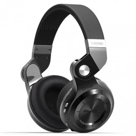 Casque Bluetooth Bluedio T2S stéréo sans fil écouteur microphone intégré Noir