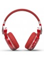 Casque Bluetooth Bluedio T2+ stéréo sans fil avec microphone carte micro-SD et FM radio Rouge