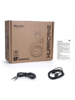 Casque Bluetooth Bluedio T2+ stéréo sans fil avec microphone carte micro-SD et FM radio Rouge