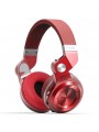 Casque Bluetooth Bluedio T2+ stéréo sans fil avec microphone carte micro-SD et FM radio Rouge