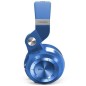 Casque Bluetooth Bluedio T2+ stéréo sans fil avec microphone carte micro-SD et FM radio Bleu Casque Bluetooth Bluedio T2+ stéréo sans fil avec microphone carte micro-SD et FM radio Bleu