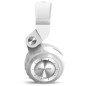 Casque Bluetooth Bluedio T2+ stéréo sans fil avec microphone carte micro-SD et FM radio Blanc Casque Bluetooth Bluedio T2+ stéréo sans fil avec microphone carte micro-SD et FM radio Blanc