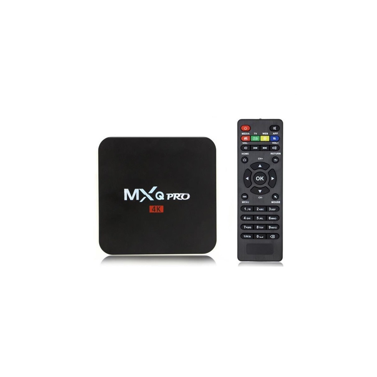 Décodeur multimédias Smart TV Box Android 7.1 MX Q PRO