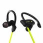 Écouteurs Sport Earphone Headphone Sans fil stéréo H5 Vert Écouteurs Sport Earphone Headphone Sans fil stéréo H5 Vert