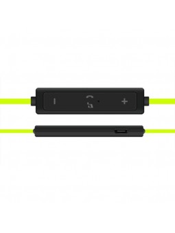 Casque Écouteurs Sport Earphone Headphone Sans fil stéréo H5 VERT