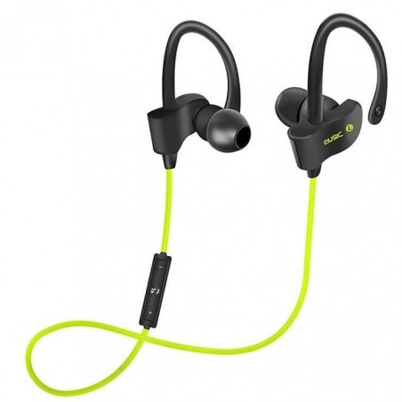 Écouteurs Sport Earphone Headphone Sans fil stéréo H5 Vert