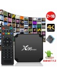 Décodeur multimédias Smart TV Box Android 7.1 X96 Mini 2G/16G